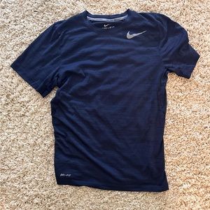 Navy Nike athletic tshirt